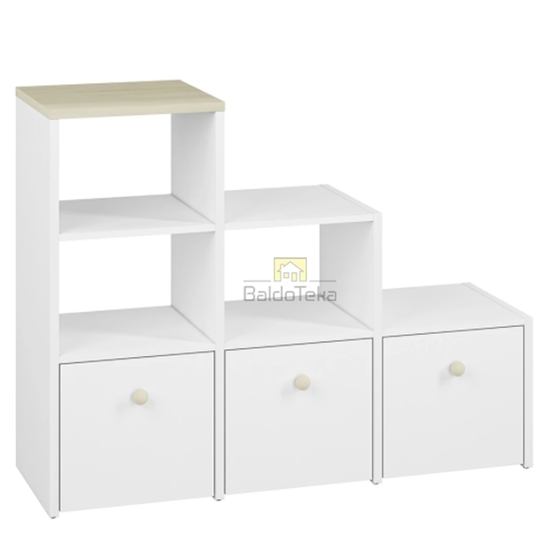 Baldai su aukšta kokybe – balti su buko Fjord atspalviu