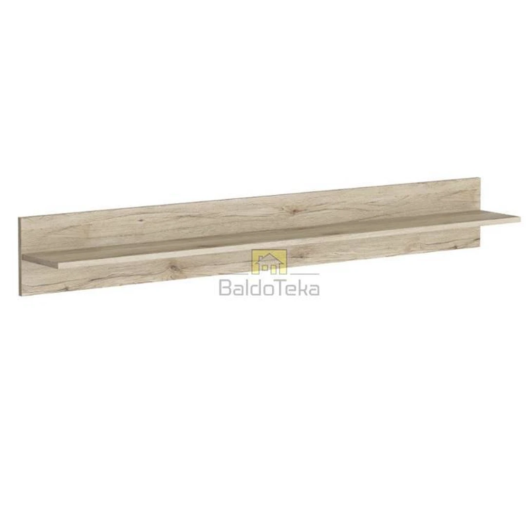 Šviesaus ąžuolo Sanremo spalvos LMDP/MDF stalas 150x20x2919,5 cm