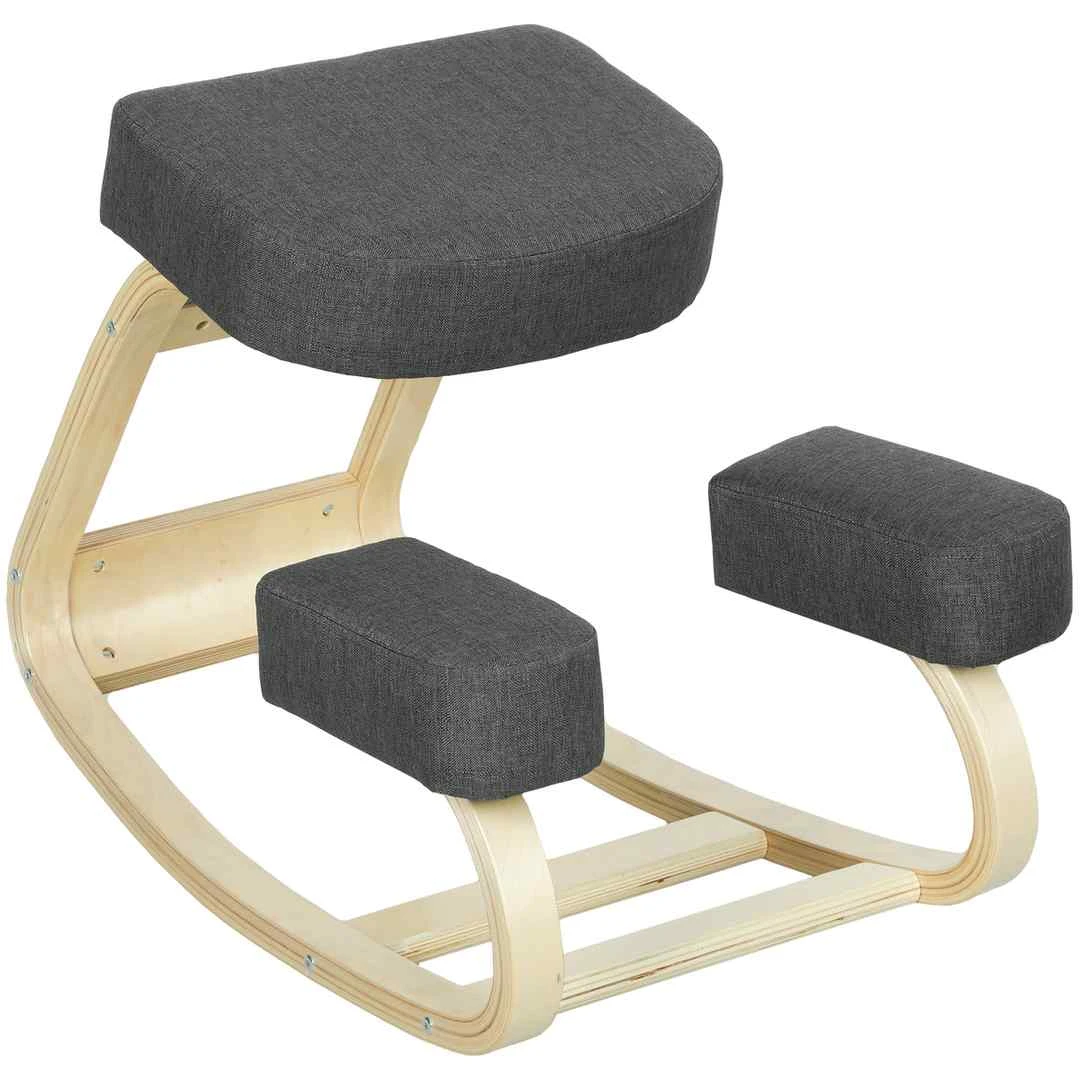Ergonomiška klūpėjimo kėdė taisyklingai laikysenai