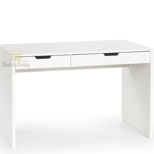 Šiuolaikiška balta spintelė su švelnaus uždarymo sistema