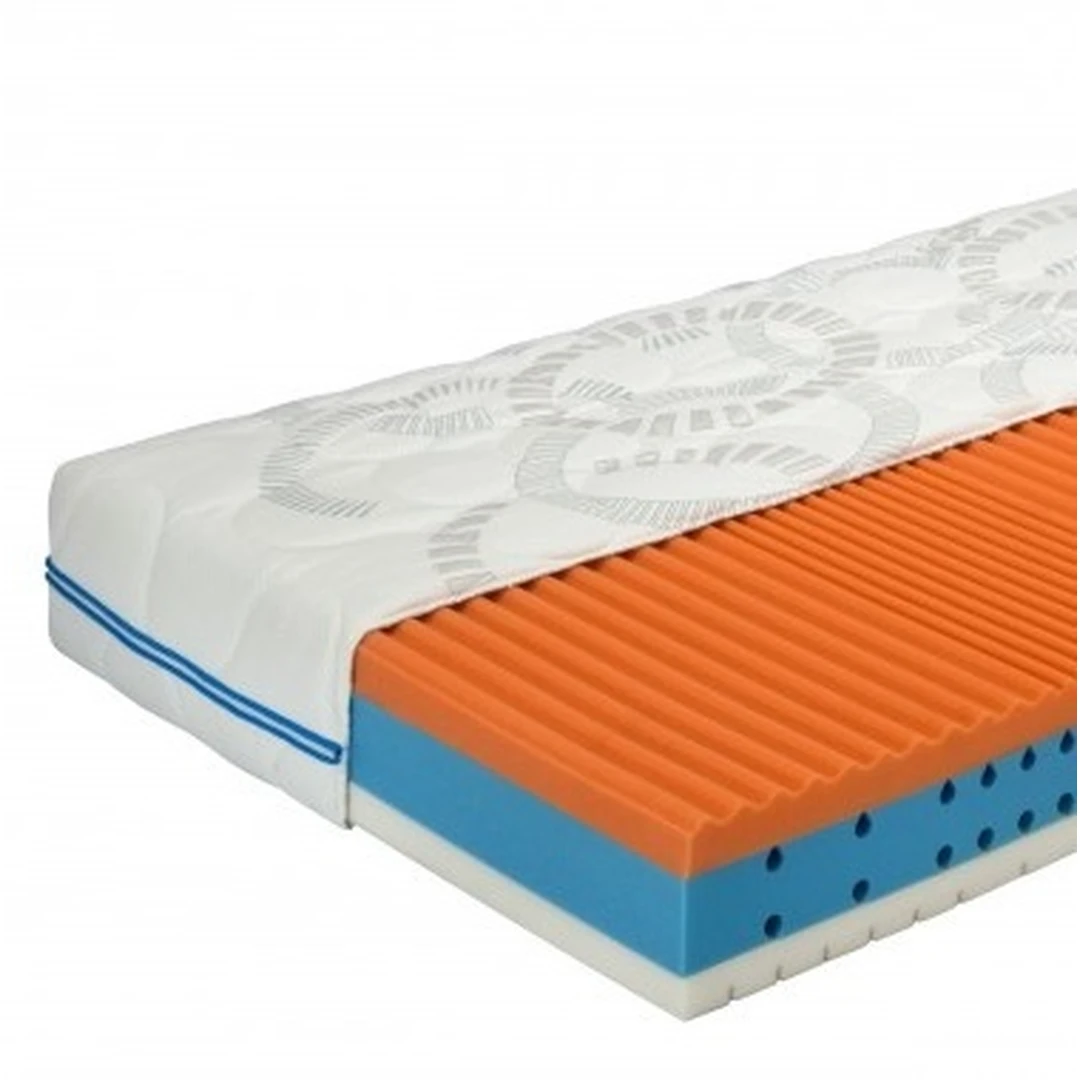 Trijų sluosnių čiužinys su VISCOR putomis ir gerina kraujo cirkuliaciją