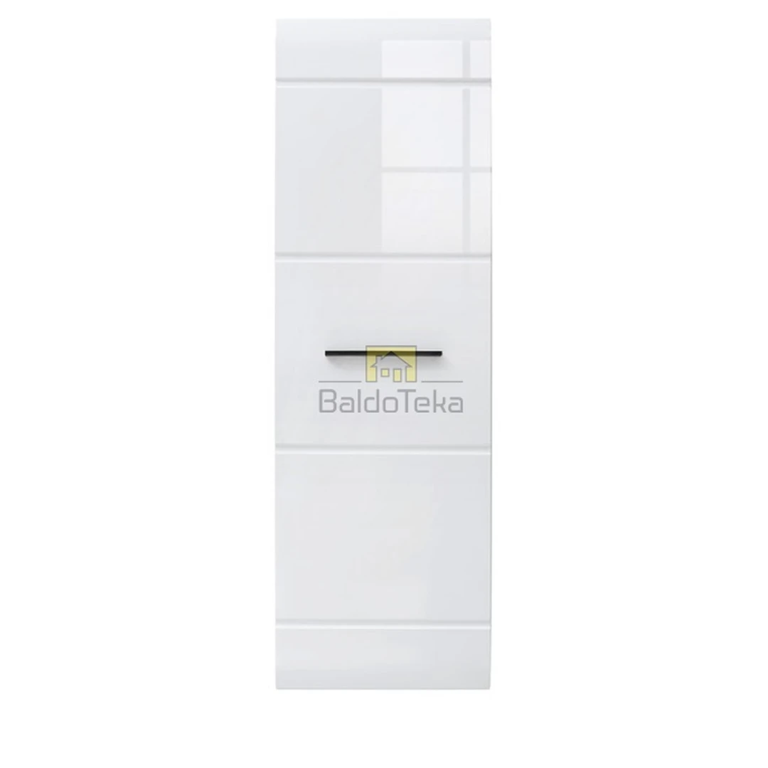 Šiuolaikiška baltos spalvos MDF spintelė