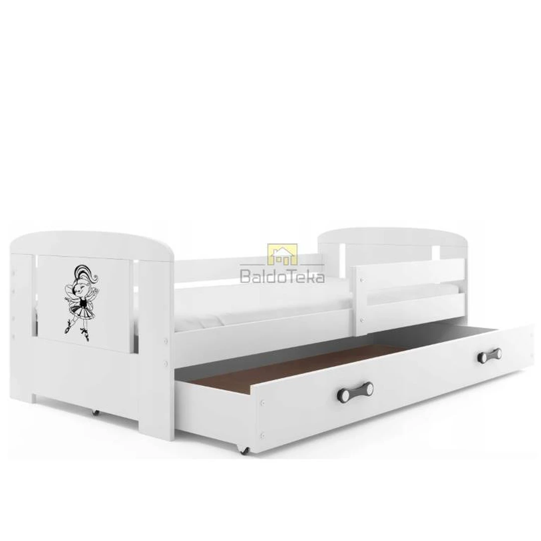 160×80 cm čiužinys su patalynės dėže ir tvorele