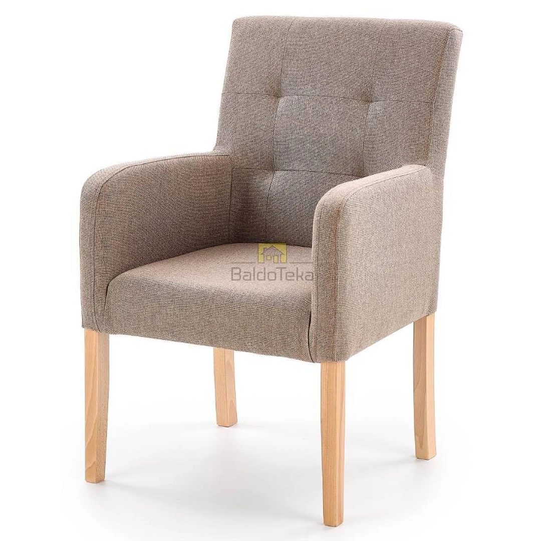 Ergonominė kėdė iš natūralaus buko medžio