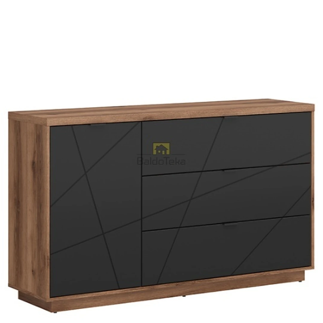 Ergonominė spintelė su tyliu uždarymu