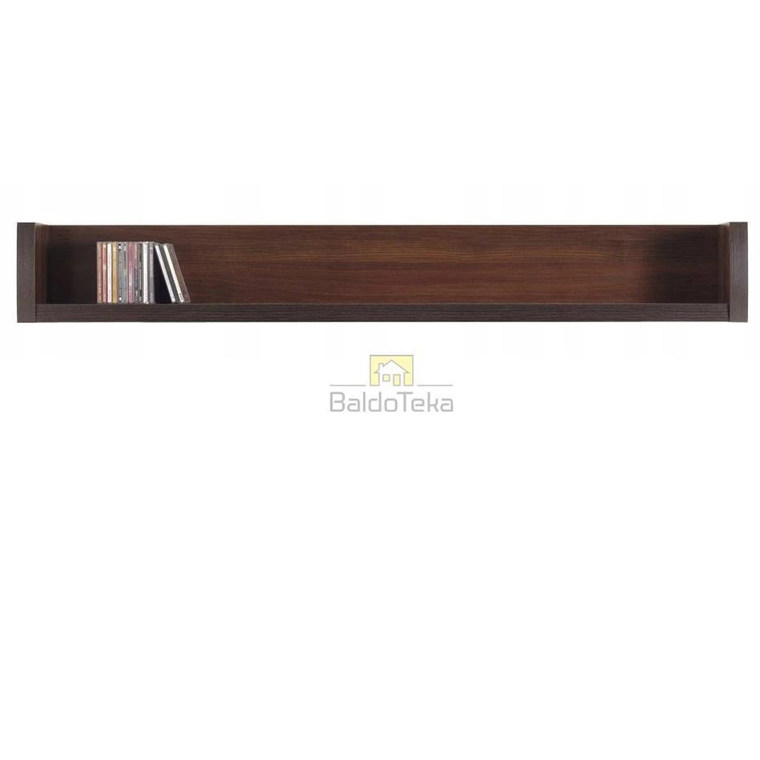 Elegantiška LMDP spintelė tamsaus riešuto spalvos