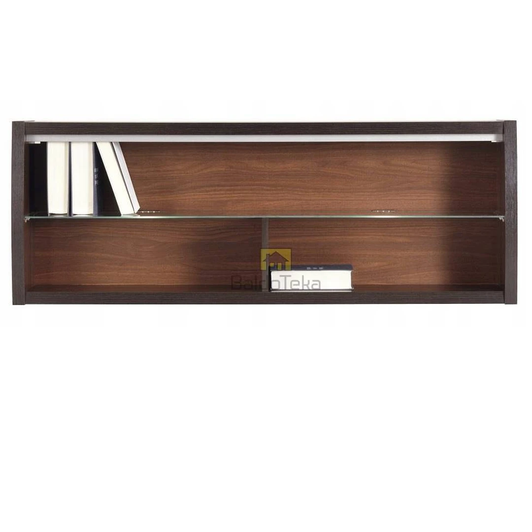 Elegantiškos spintos tamsaus riešuto spalva