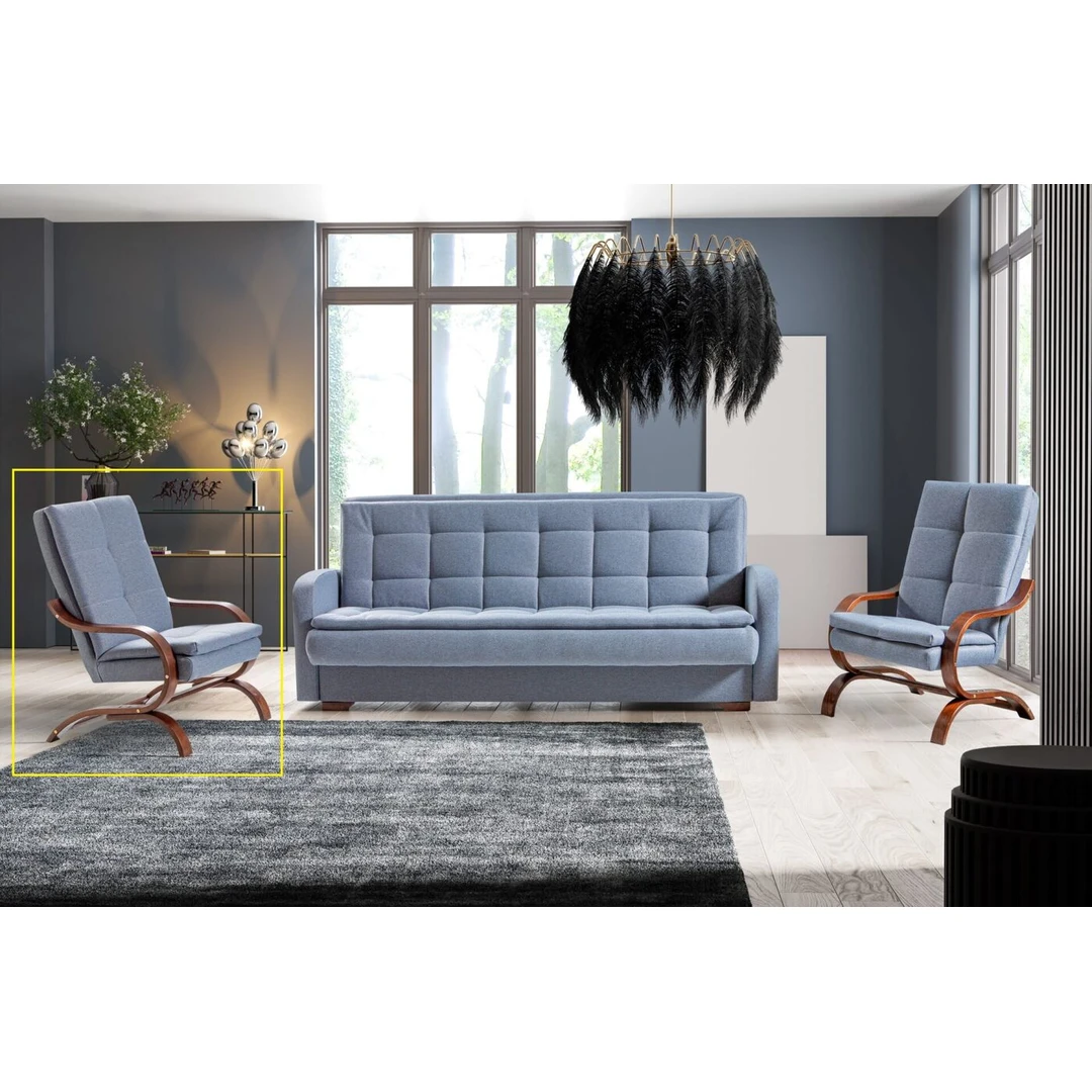 Modernus fotelis Bingo kolekcijos