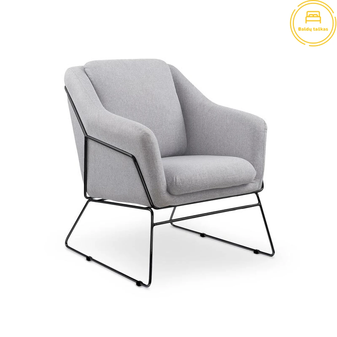 Ergonominis stilingas fotelis jaukiams namams