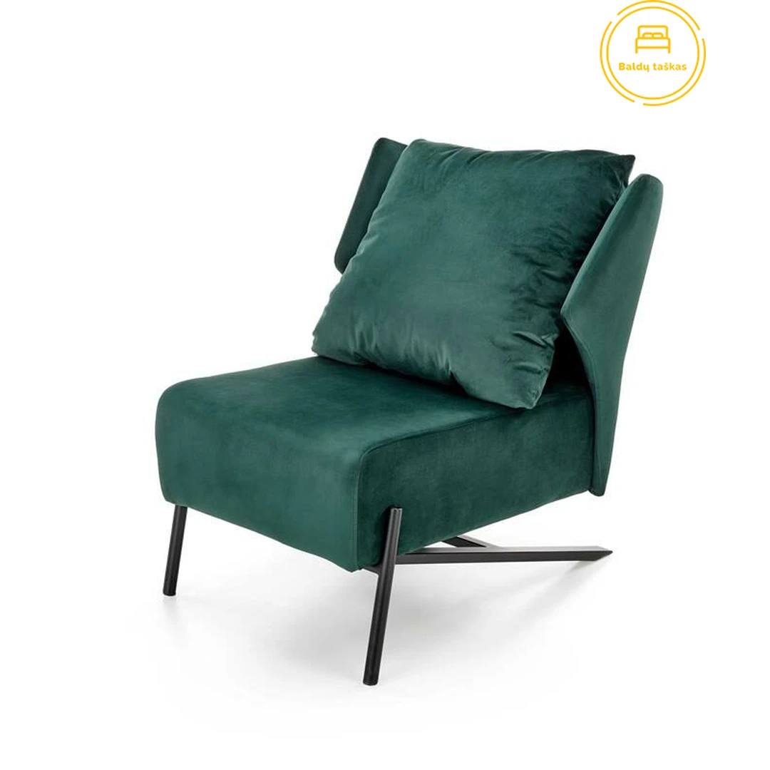 Ergonominis ir stilingas fotelis jaukiams namams