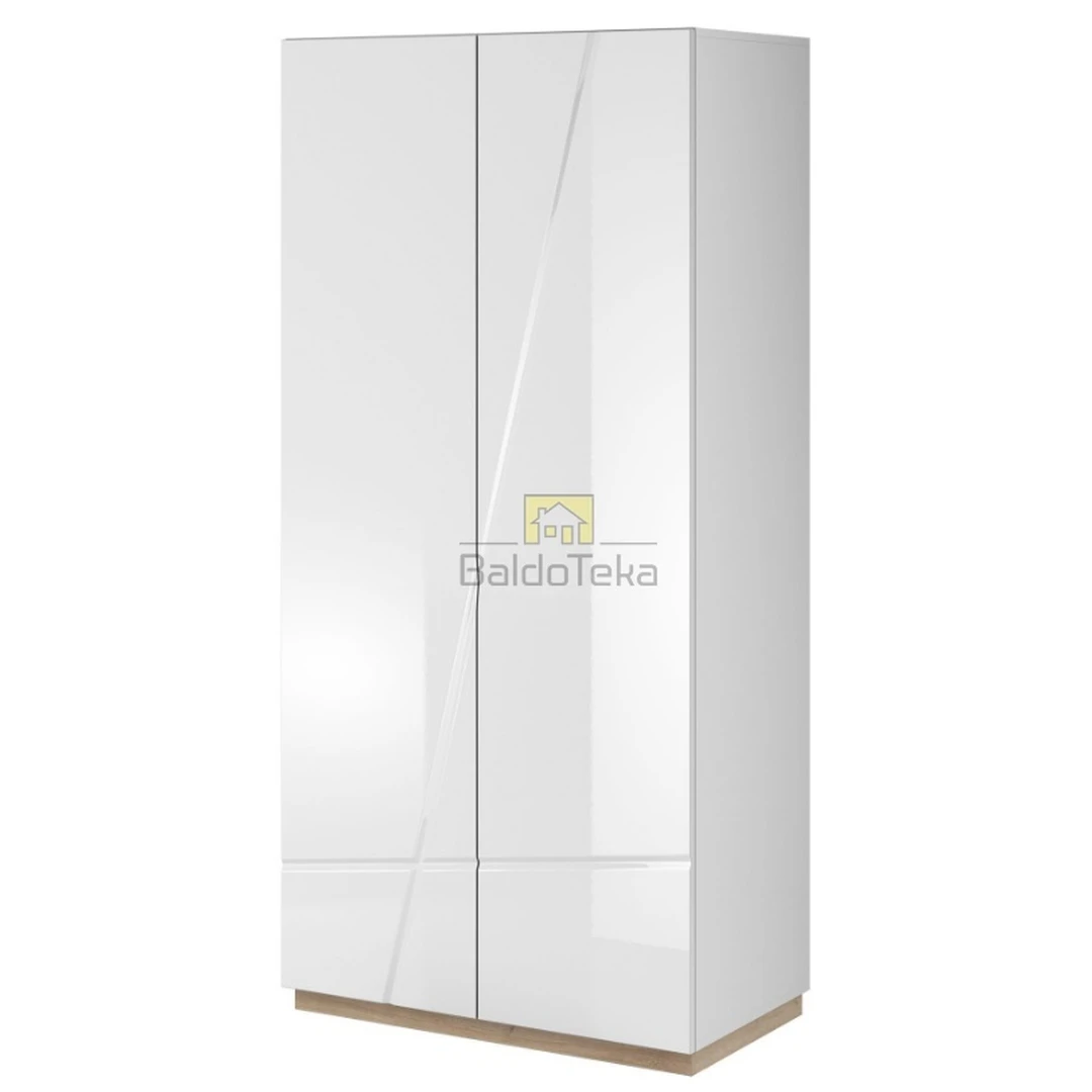 Moderni spintelė su tylaus uždarymo sistema