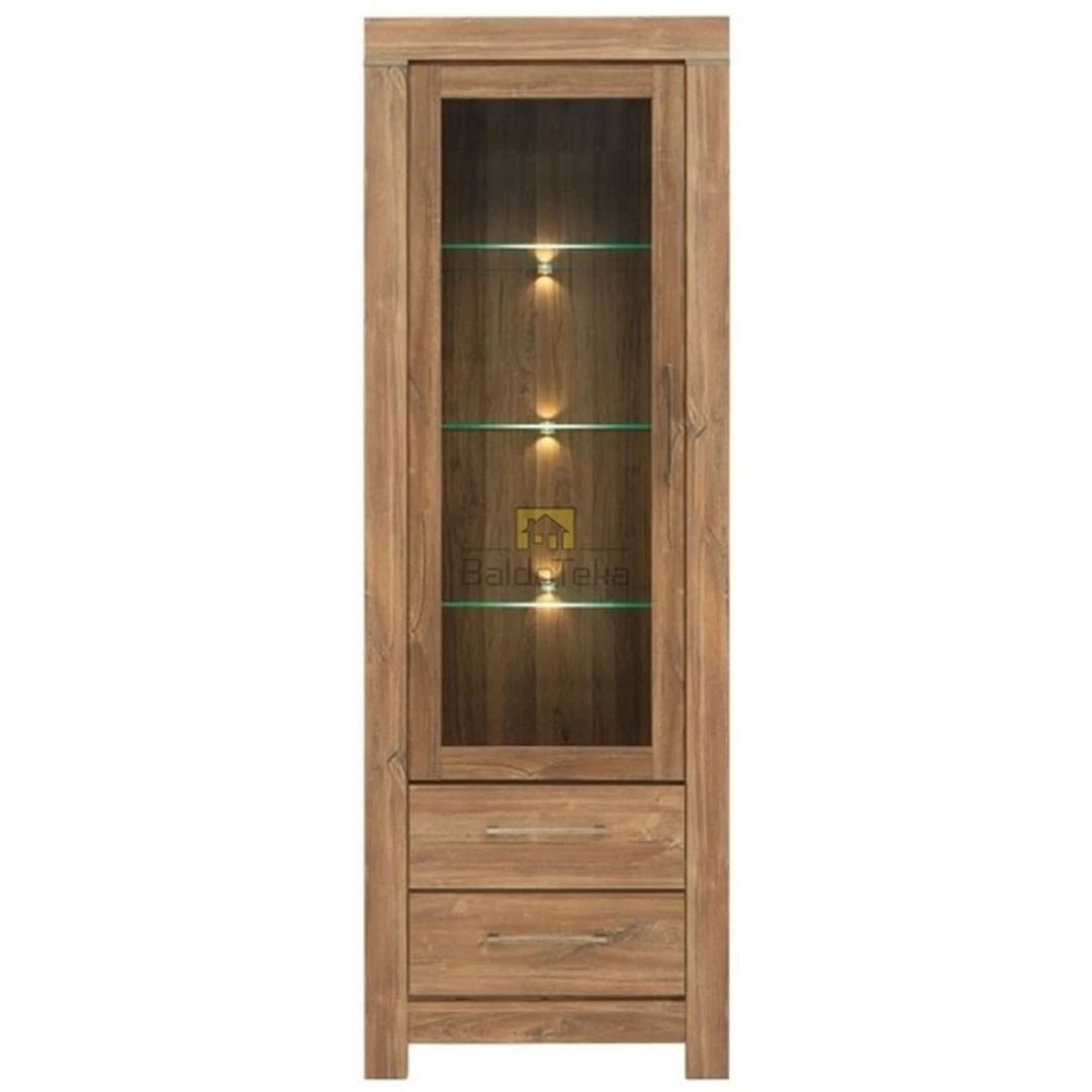 Modernus ąžuolo stirling spalvos spinta su universaliu montavimu