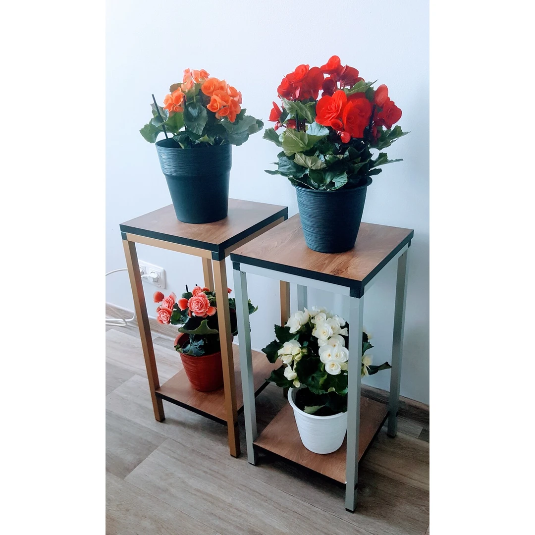 Anoduoto aliuminio baldai aukso ir sidabro atspalviais