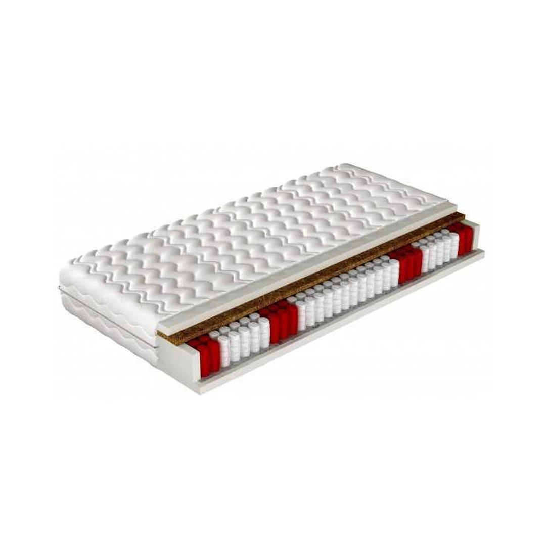 Ortopedinis čiužinys M1015 su 7 komforto zonomis ir kokoso sluoksniu