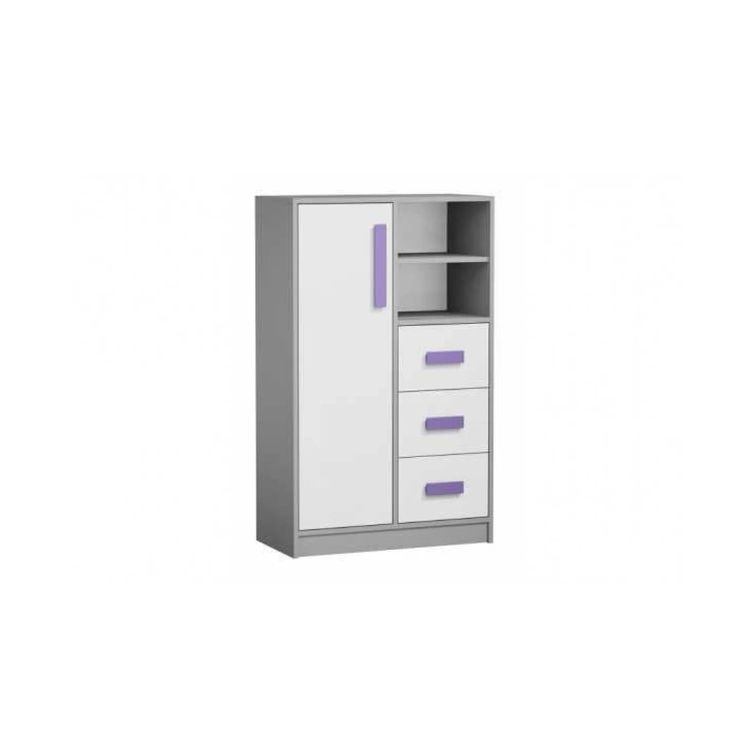 Moderni Git komoda 05 – antracitas/balta, pristatymas 15-20 d.d.