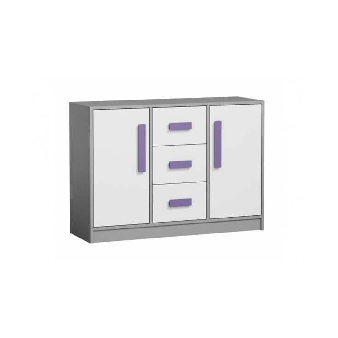 Moderni Git komoda 06 – antracitas/balta, pristatymas 15-20 d.d.