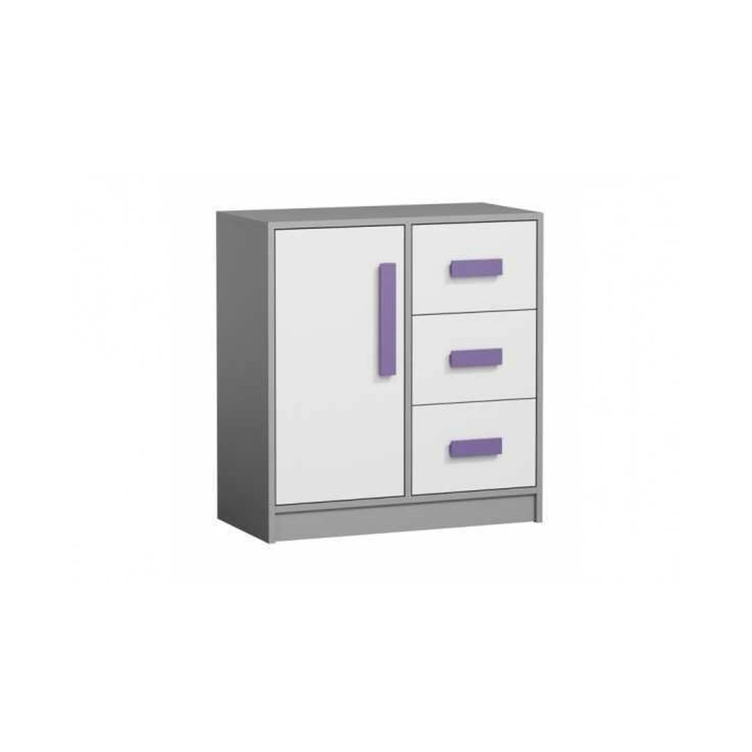 Moderni Git komoda 07 – antracitas/balta, pristatymas 15-20 d.d.