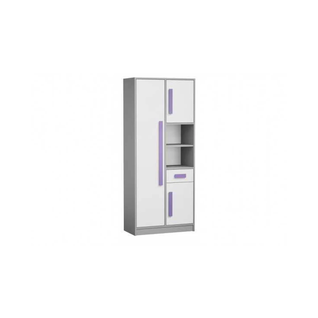 Moderni lentyna Git 03 – antracitas/balta, pritaikoma jūsų interjerui