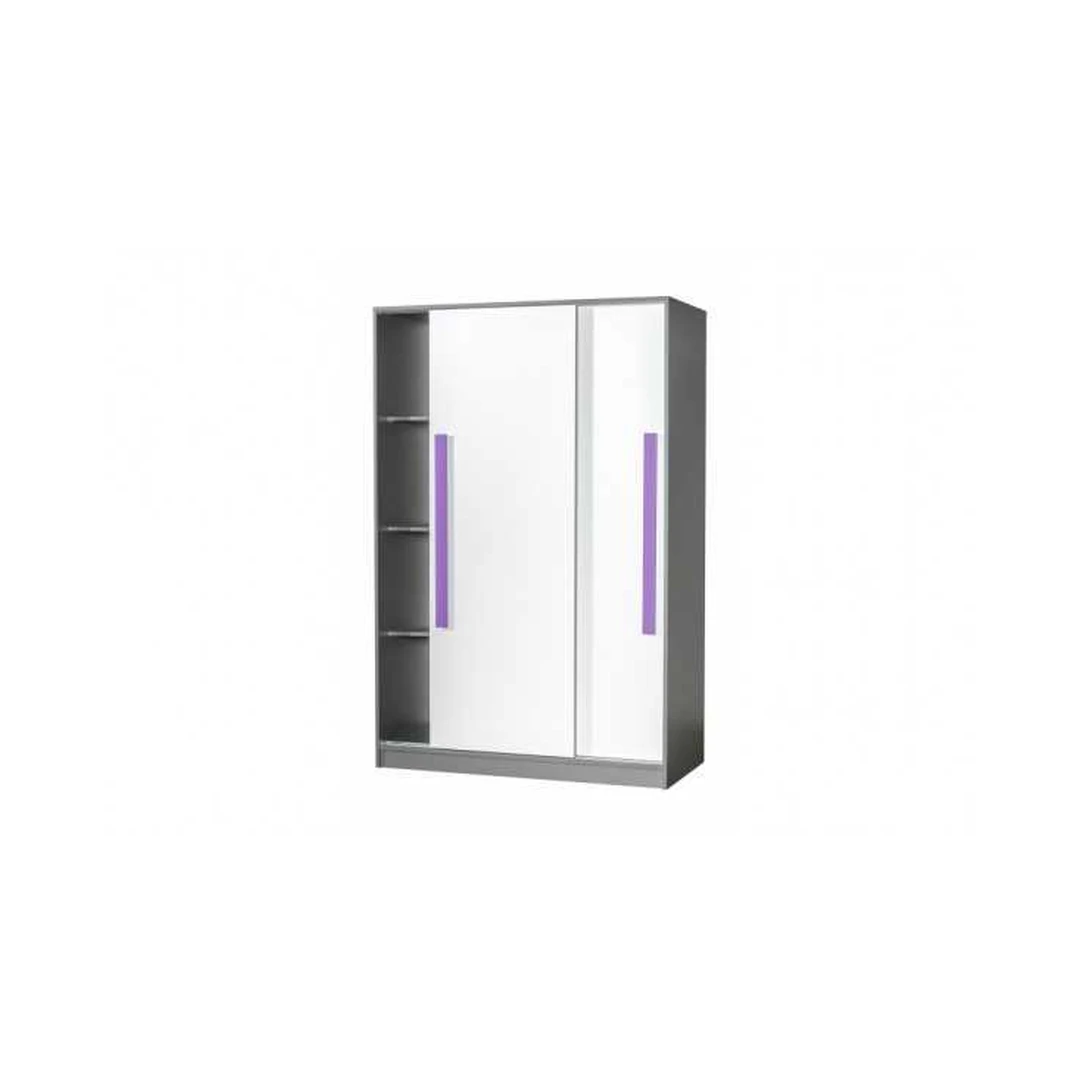 Moderni spinta Git antracito ir baltos spalvos