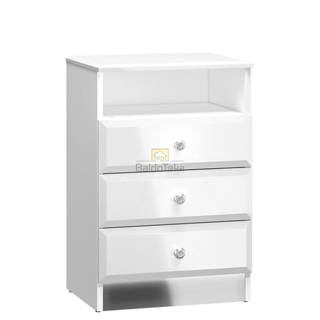 Ergonomiška ir moderni spintelė su LED apšvietimu