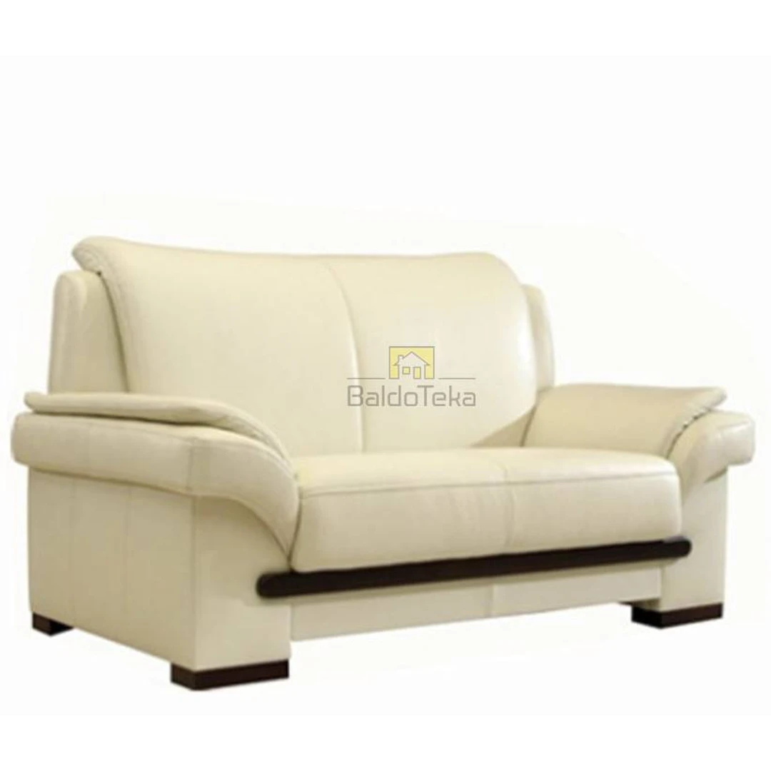 Natūralios odos ir ąžuolo masyvo sofos su miegamąja dalimi