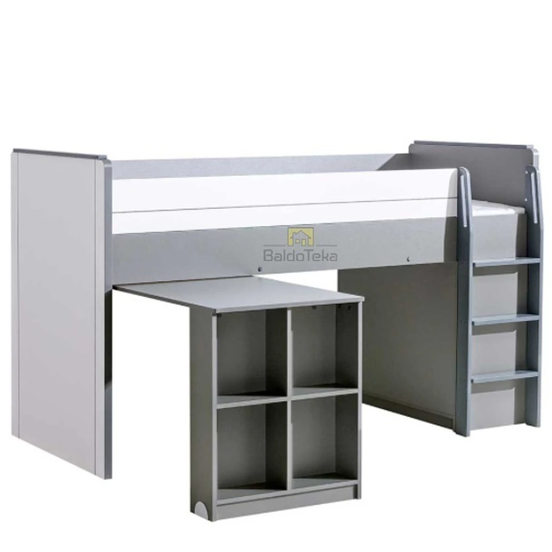 Moderni lovos rėmo rinkinys antracito ir baltos spalvos