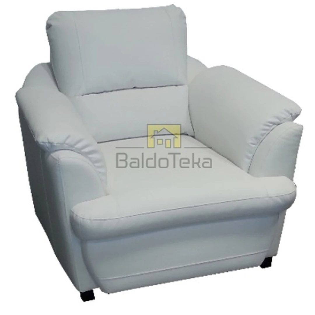 Ergonomiška sofė su medinėmis kojelėmis ir ekologiškais audiniais