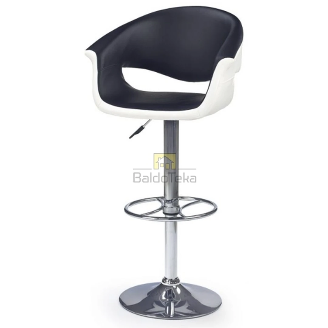 Šiuolaikiška ekologiška spintelė balta/juoda