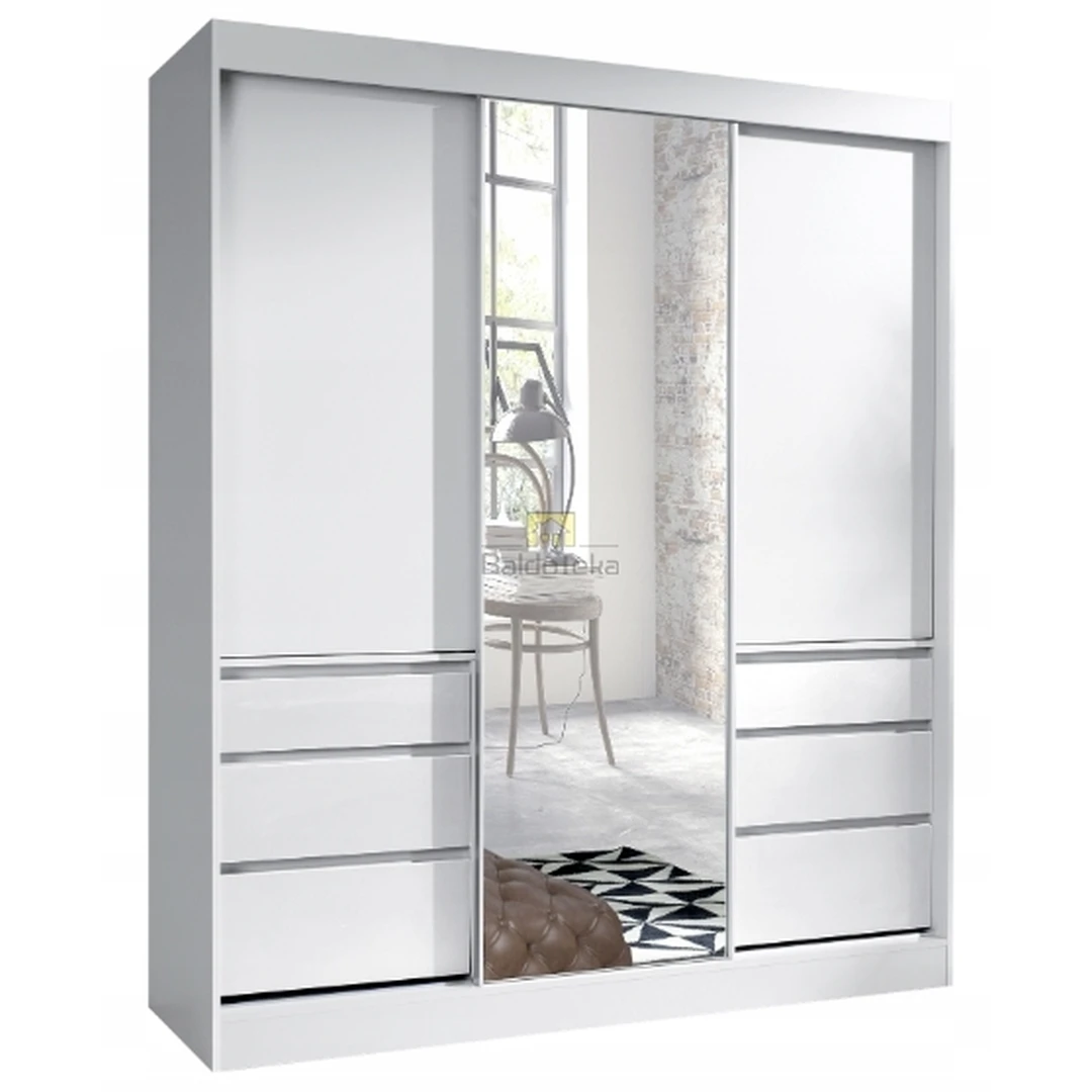 Elegantiškas LMDP spintos veidrodžiu