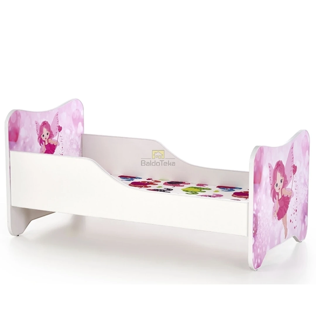 Stilinga lovos rėma su grotelėmis ir čiužiniu