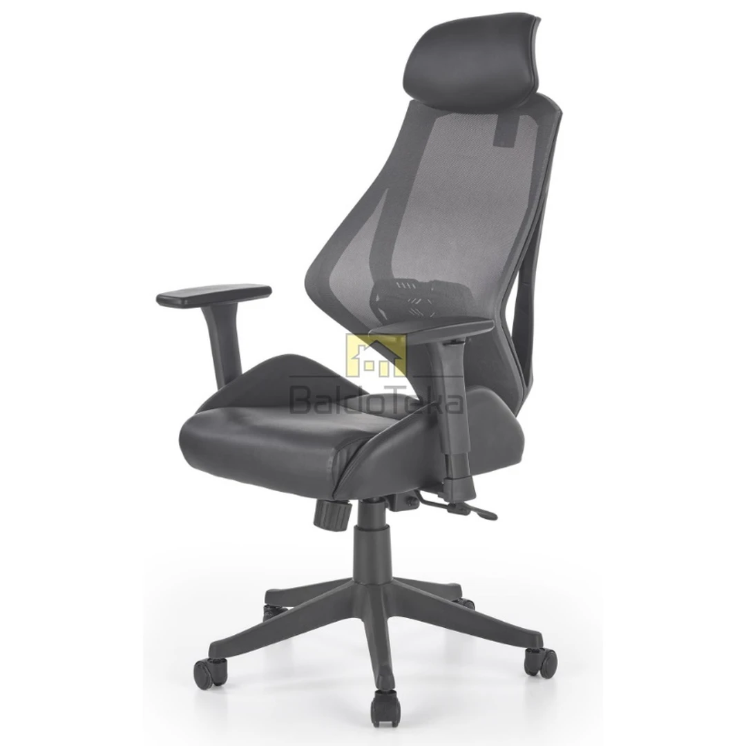 Ekologiški kėdės su reguliuojamais porankiais ir MULTIBLOCK mechanizmu