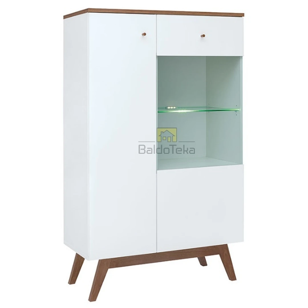 Šiuolaikiška vaikiška lova su apšvietimu