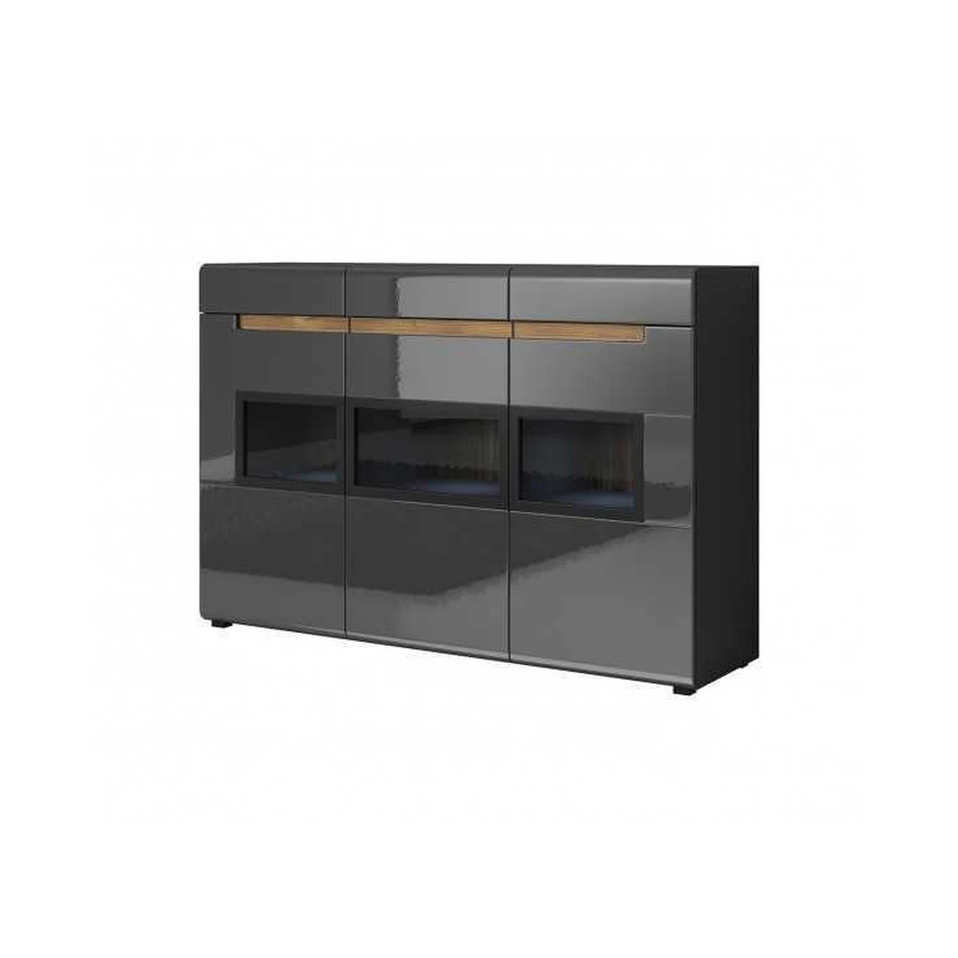 Stilinga spinta su tylus uždarymu ir apvaliais kraštais