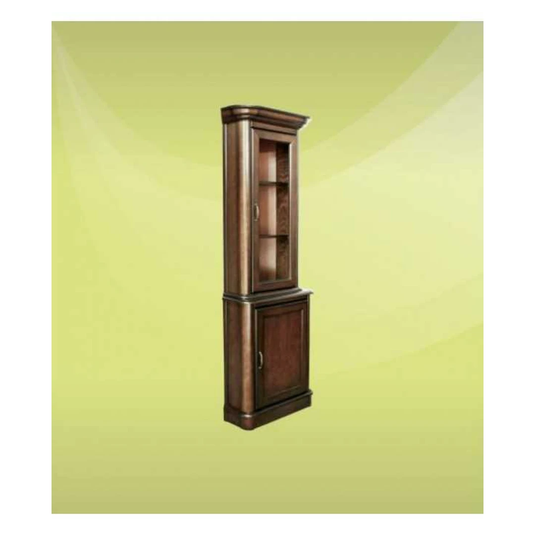 Kampinė indauja su komoda iš natūralios medienos