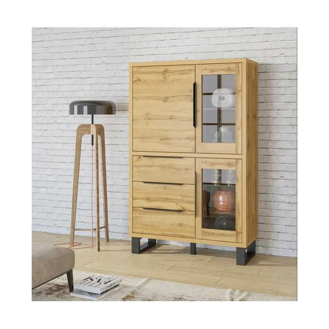 Erdvus 3 durų spinta Votan ąžuolo spalvos