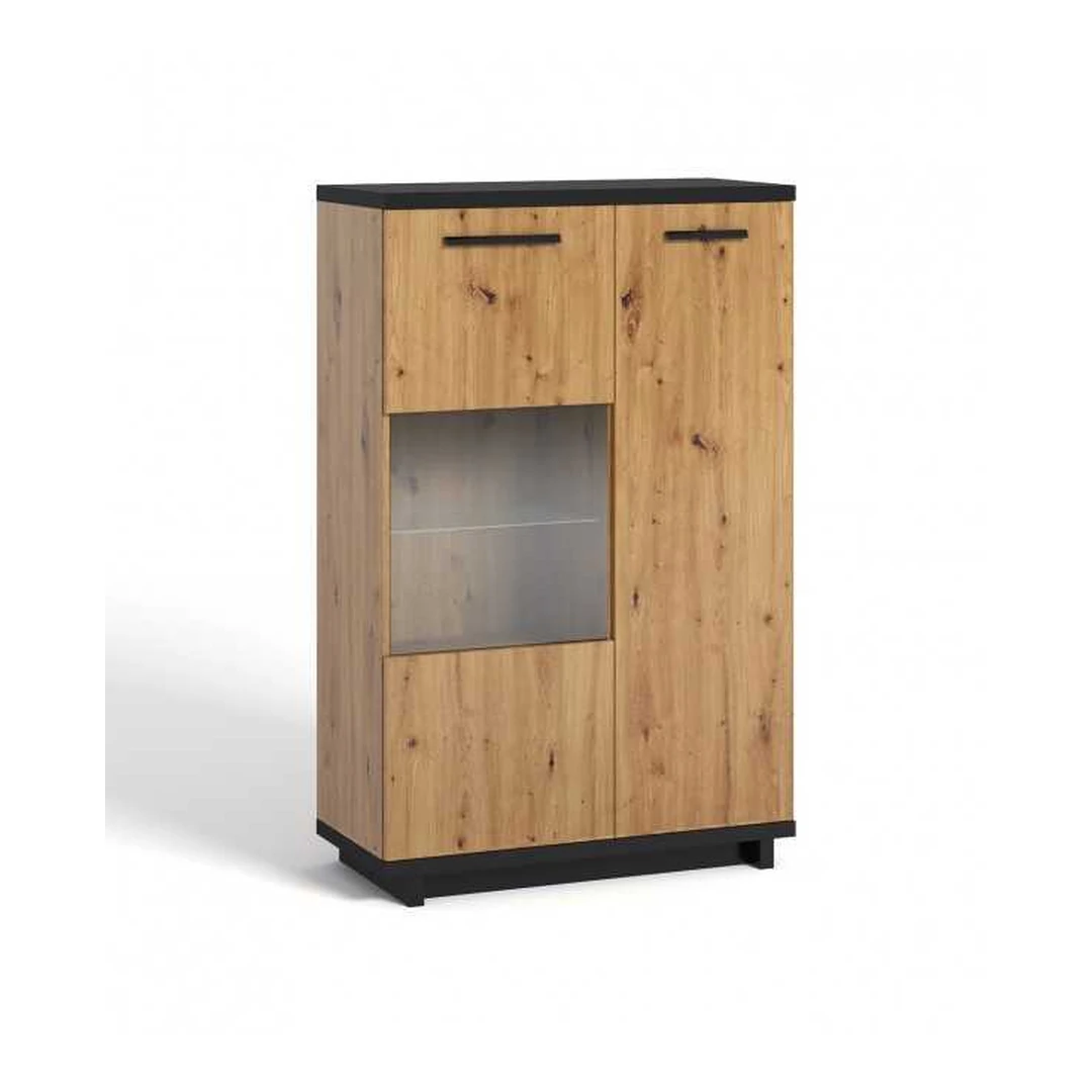 Modernus 90 cm pločio spintos su LED apšvietimu