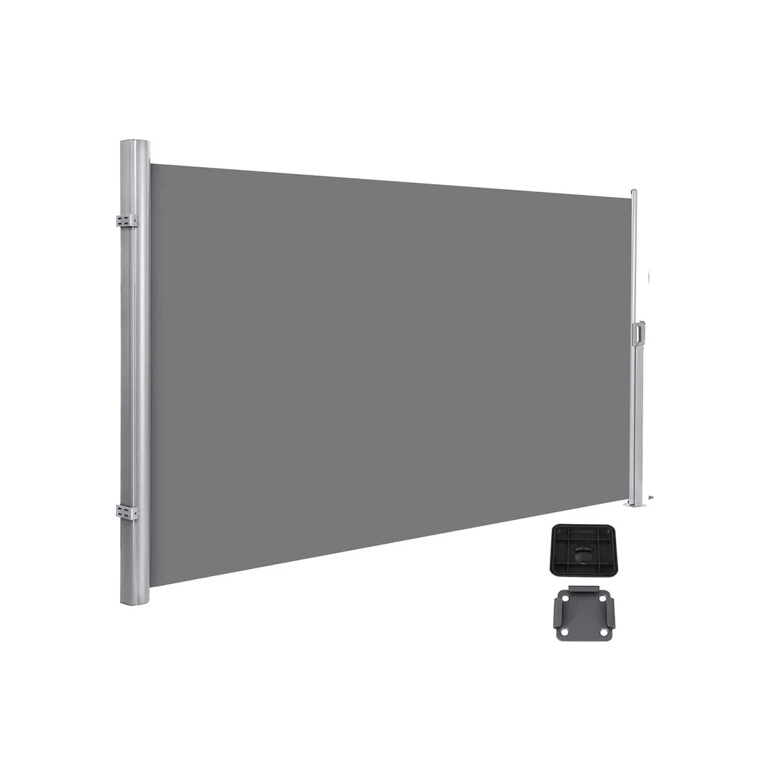 Patogi kampinė markizė su atsukimo funkcija ir vandeniui atspariu audiniu