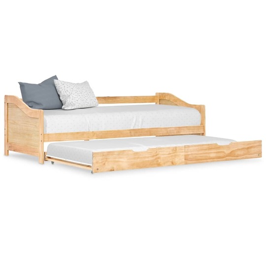 Ištraukiamos sofos-lovos rėmas, 90x200cm, pušies mediena - Lovos