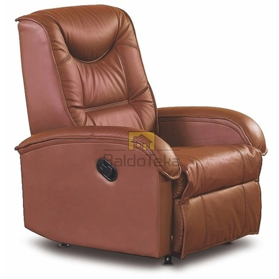 Stilinga ruda ekologinė sofa su 110 kg apkrova