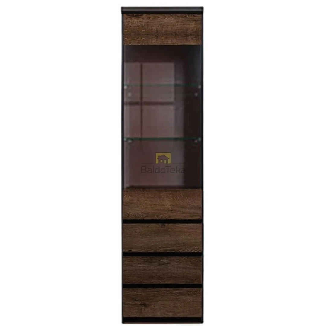 Ergonominė lova JULY su ąžuolo dekoru