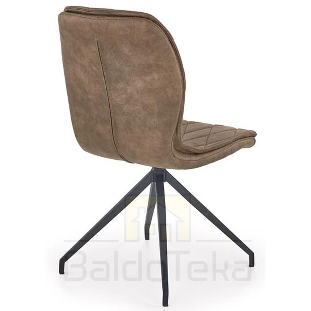 Stylinginės kėdės iš ekologinio medžio ir dažyto plieno