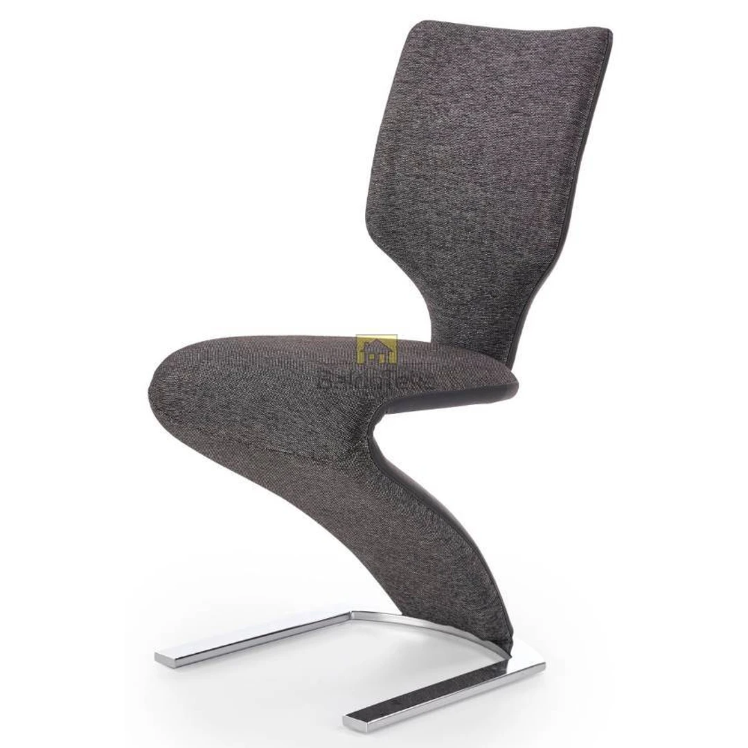 Moderni juodos spalvos sofos užkaklė su gobelenu