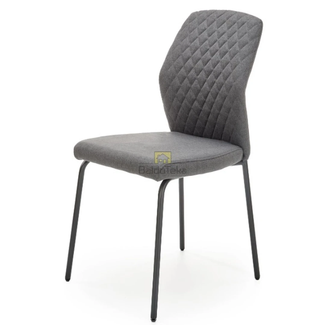 Ergonominė gobeleno kėdė su reguliuojama aukšte