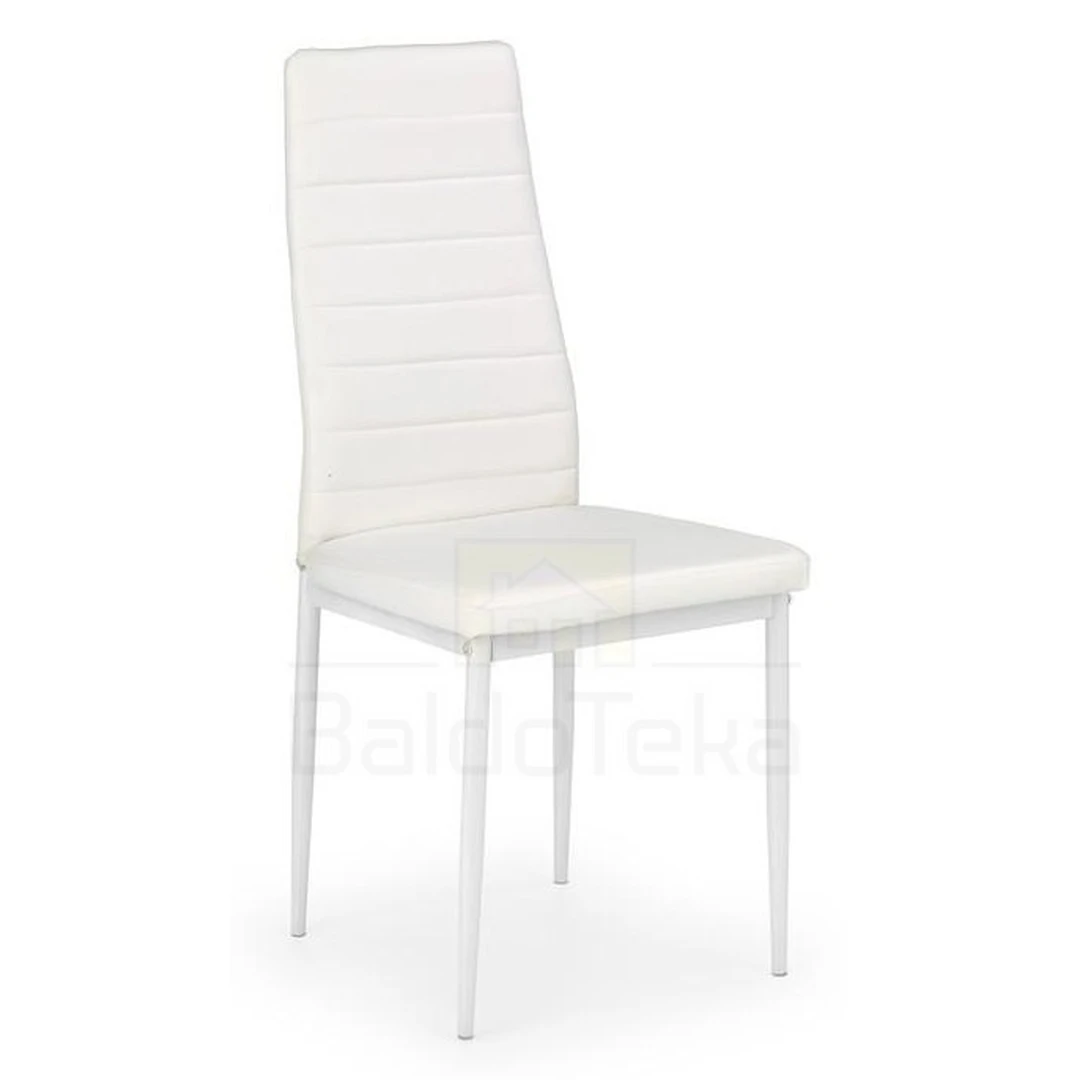 Stylish White Metal Chair K70 with Eco-Friendly Paint