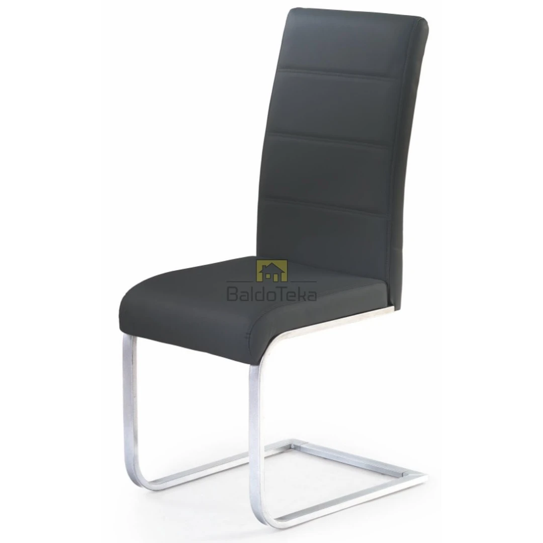 Stilingas juodas stalas iš ekologinio metalo