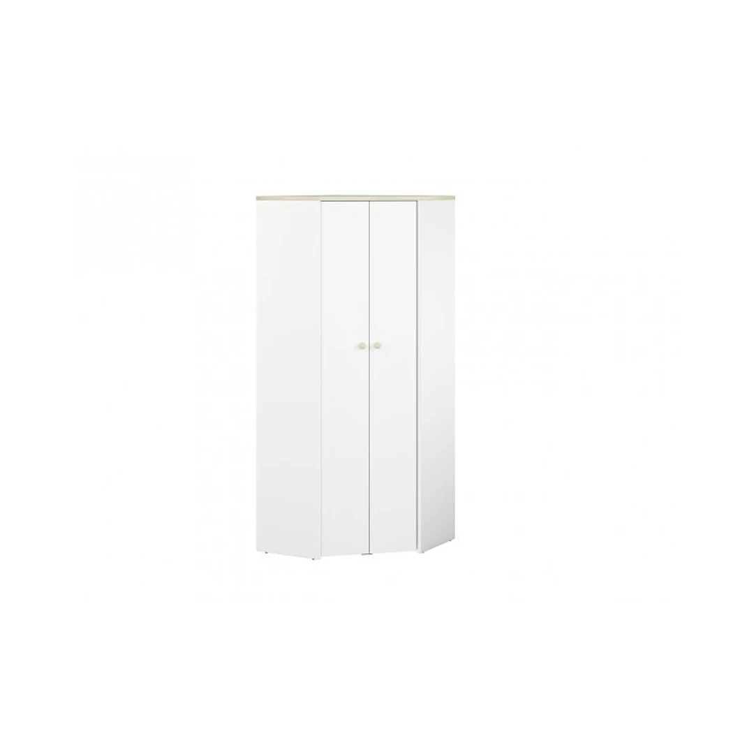 Modernus kabinetas balta + buko fiordo spalva