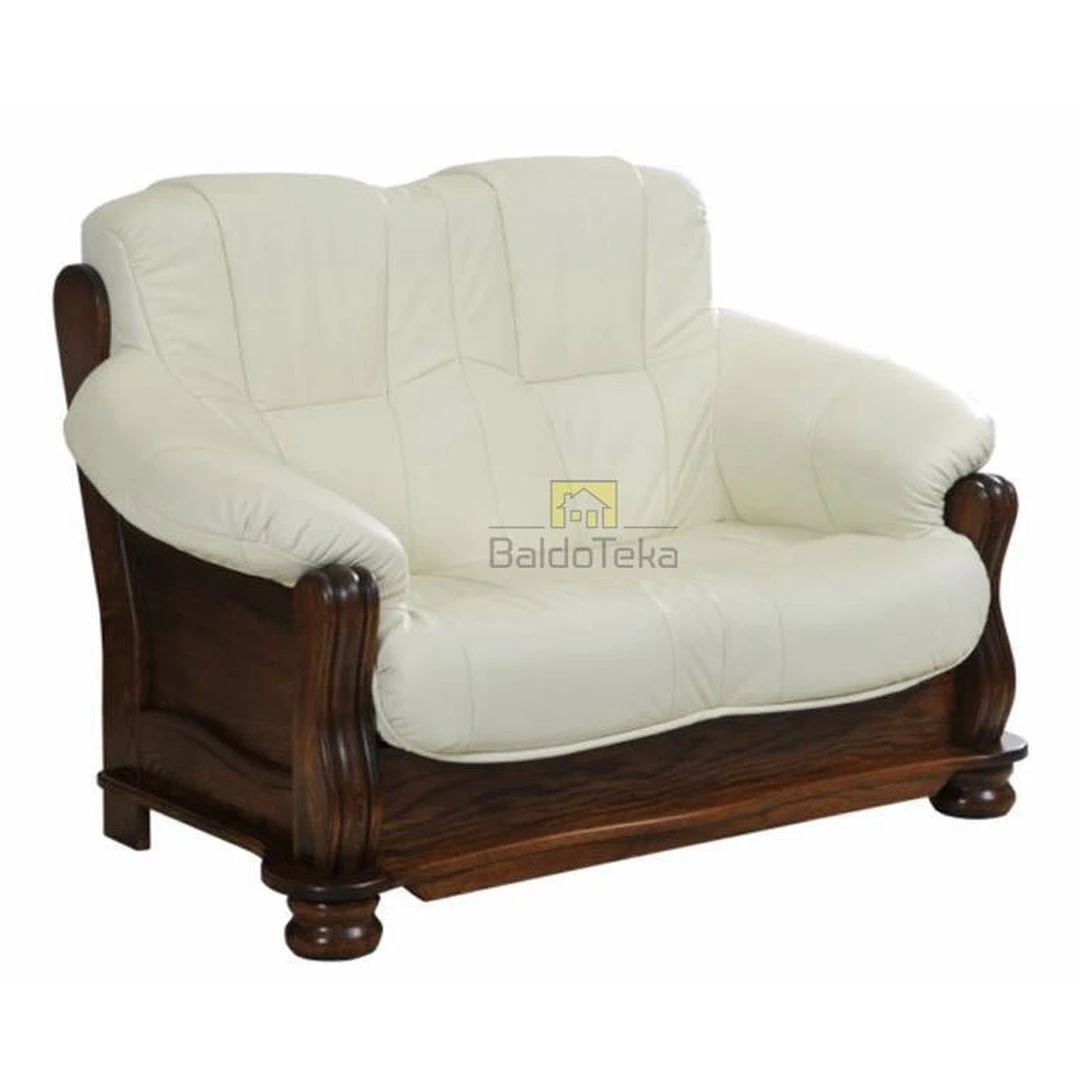 Natūralios odos ir ąžuolo masyvo prabangūs baldai