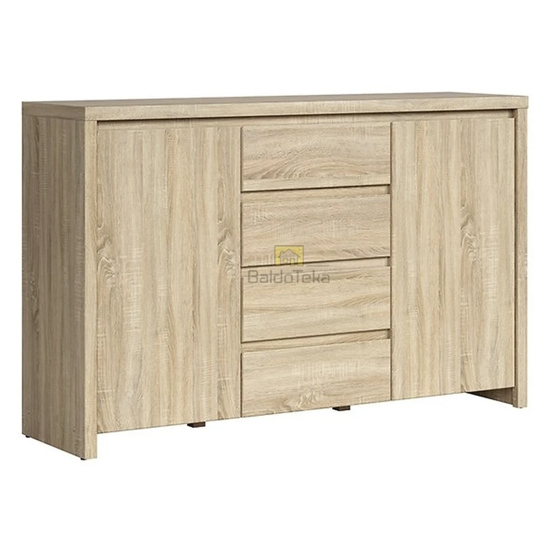 Elegantiškas KASPIAN spintos stalas su ratukais