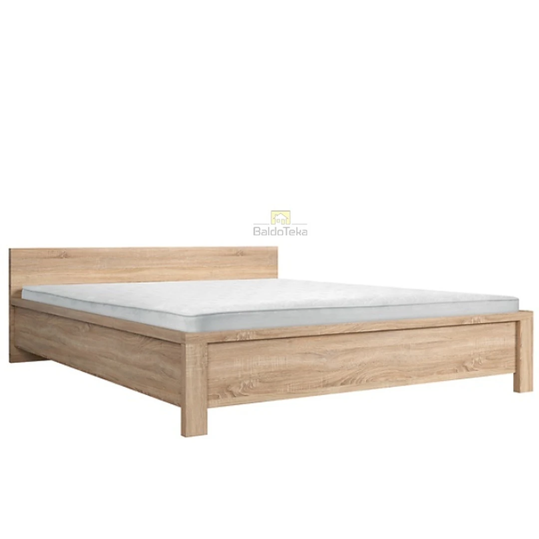 Ergonomiška lova be grotelių ir patalynės dėžės