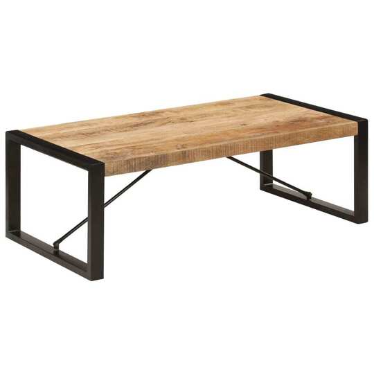 Kavos staliukas, 120x60x40 cm, mango medienos masyvas - Žurnaliniai (kavos) staliukai